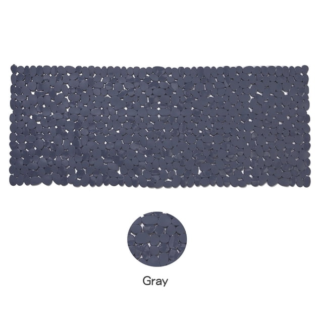 Ohufall Non Slip Floor Mat Washable Rugs Pvc Small Stones Pebbles Long Non Slip Floor Mat For Swimming Pool Bathroom