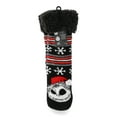 Disney Nightmare Before Christmas Women's Holiday Slipper Socks, 1Pack