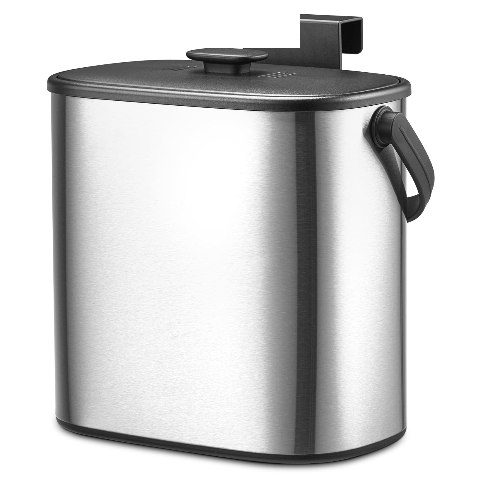 Compost Bin for Kitchen Countertop,1.3 Gallon Stainless Steel Indoor