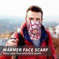 thumbnail image 7 of Neck Gaiter Face Cover Scarf, cute girl pink Soft Face Sun Mask Cover Scarf Headband Cooling Sweat Absorbing Bandanas Hiking Cycling Running, 7 of 7
