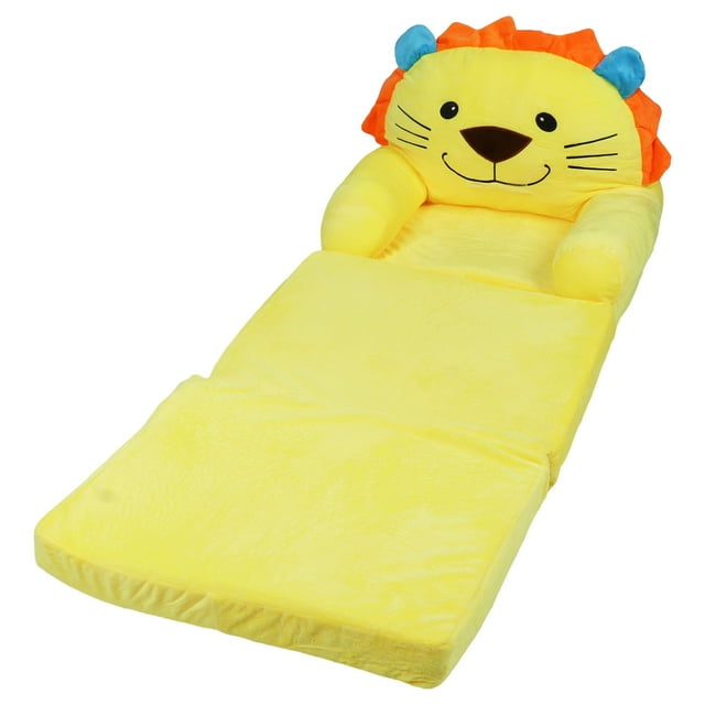 Canapé pour Enfants, Dossier Stable Dessin Animé Doux Respirant Mini Canapé Style Animal Grand Poignée pour Dormir