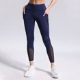 thumbnail image 3 of REALiKUN Womens Running Leggings with Pocket Leggings for Workout Essentials Flattering Pants, 3 of 4