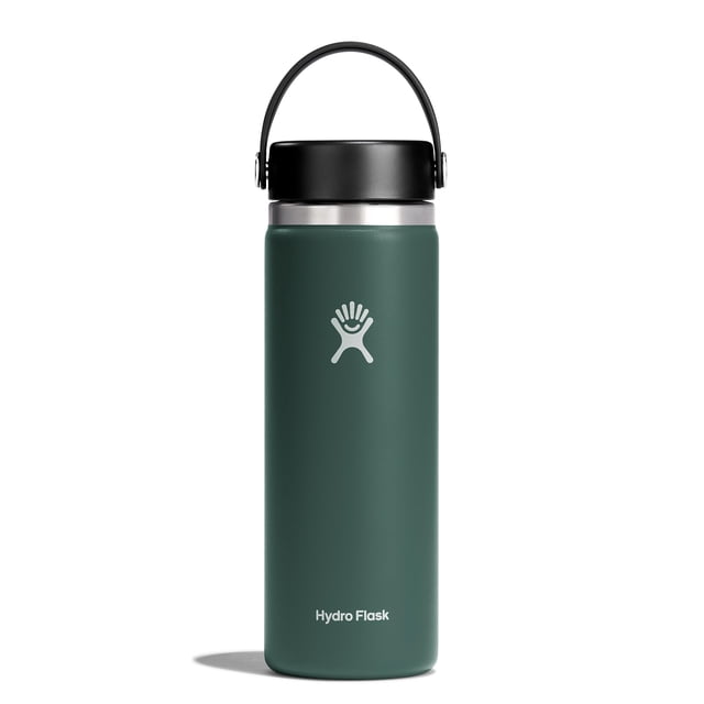 Botella de agua Hydro Flask Wide Mouth Flex, 600 ml, acero inoxidable