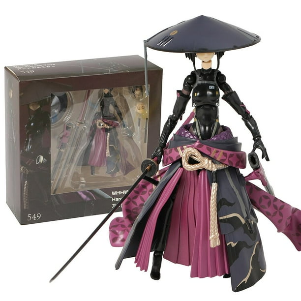 Figma 549 FALSLANDER RONIN PVC Figura de acción Anime Juguetes Estatuilla Gao Jinjia LED