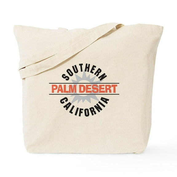 CafePress - Palm Desert California Tote Bag - Unisex Canvas Tote Bag, Beige, 1-Piece