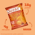 thumbnail image 4 of Quest Tortilla Style Protein Chips, Nacho Cheese Flavored, 1.1oz Bags, 12 Count, 4 of 11