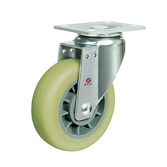 Carrymaster ACLHU-125SF Medium-Duty Swivel Flange Non-Leveling Caster