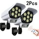 thumbnail image 2 of 77LED Solar Light Simulation Security Dummy Camera Motion Sensor Outdoor Night Light IP65 Waterproof Lamp 3 Mode For Home Garden, 2 of 7