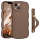thumbnail image 1 of Funda para teléfono celular GUAGUA iPhone 13 6.1 pulgadas, diseño de ondas marrones, 1 of 8