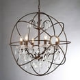 thumbnail image 2 of Edwards Antique Bronze 32-inch Chandelier, 2 of 2