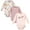 Bonita 3 Pack, variant on Cotton Long-Sleeve Bodysuits, 3- Pack, Newborn- 24 Months