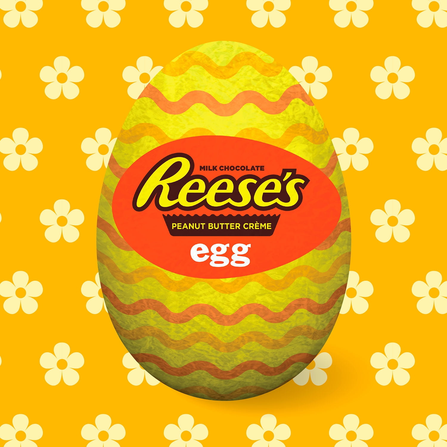 REESE'S Milk Chocolate Peanut Butter Creme Eggs, Easter Candy Carton, 14.4 oz (12 Pieces)