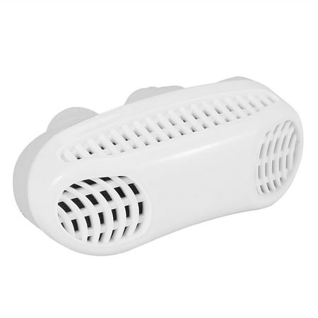 Snoring Clip, Soft Comfortably Relieve Snoring Stopper Sleeping Breath Nasal Congestion Aid Clip Nasal Dilator With Box (White)