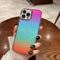 thumbnail image 3 of Compatible with iPhone 11 Case for Women Girls,Luxury Shiny Fashion Gradient Glitter Bling Cute Clear Acrylic Plate Shockproof Case for iPhone 11(Gradient Rainbow), 3 of 13