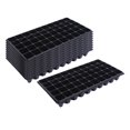 thumbnail image 3 of 10Pcs Thick Seedling Trays, Plant Trays for Seedling, 50 Holes Pet Reusable Planting Trays Growing Trays with Drain Holes 80g, 3 of 9