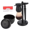 thumbnail image 2 of Juego de cuchillos de afeitar para Barba Manual para hombre, cepillo para Barba, repuesto de jabón, Kit de cuchillas para afeitar Barba, 2 of 5