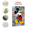 thumbnail image 2 of Banksy Graffiti Street Art Mickeys Artworks Canvas Poster Room Aesthetic Wall Art Prints Home Modern Decor Gifts 08x12inch(20x30cm), 2 of 6
