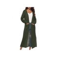 thumbnail image 1 of PENGXAING Femme Maxi Cardigan à Manches Longues Pull-Over Ouvert Manteau, 1 of 2
