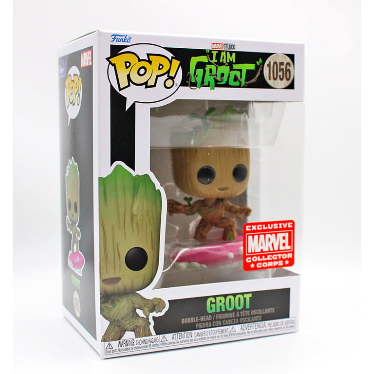 Funko Pop Groot #1056 Marvel Collector Corps Exclusive Disney+ I am Groot 