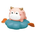 thumbnail image 2 of Toys Little Agua Squirt Fun Funcion Flotante Animal para Piscina - Becerro azul Hugo juguetes de baño, 2 of 9