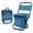 Blue, variant on Beacozofu Green Folding Camping Chair with 10L Cooler Bag, 22.8×11.8×12.6 in, 3-in-1 Portable Seat