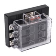 thumbnail image 4 of Caja de fusibles de cuchilla ATC ATO, tablero de panel de bloque impermeable con bus negativo para coche, RV, remolque, camión, furgoneta, 12-36 VCC, 4 of 8