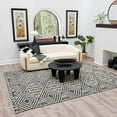 thumbnail image 2 of BoutiqueRugs Skedee Bohemian, Transitional Area Rug - Black, Cream - 6' x 9', 2 of 7