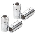 thumbnail image 4 of Adaptador de impacto de 4 Uds., llave de trinquete de impacto de 1/4 pulgadas, unidad cuadrada, manguito de liberación rápida, adaptador de llave Gloria Adaptador de manguito de cabeza, 4 of 7