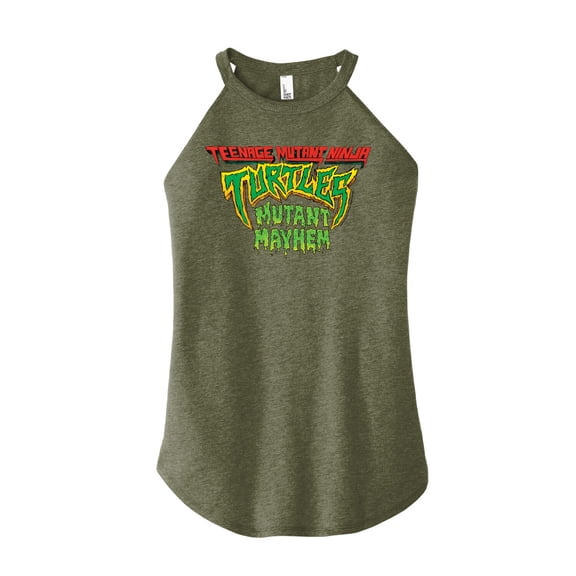 Teenage Mutant Ninja Turtles: Mutant Mayhem - Movie Logo - Juniors High Neck Tank Top