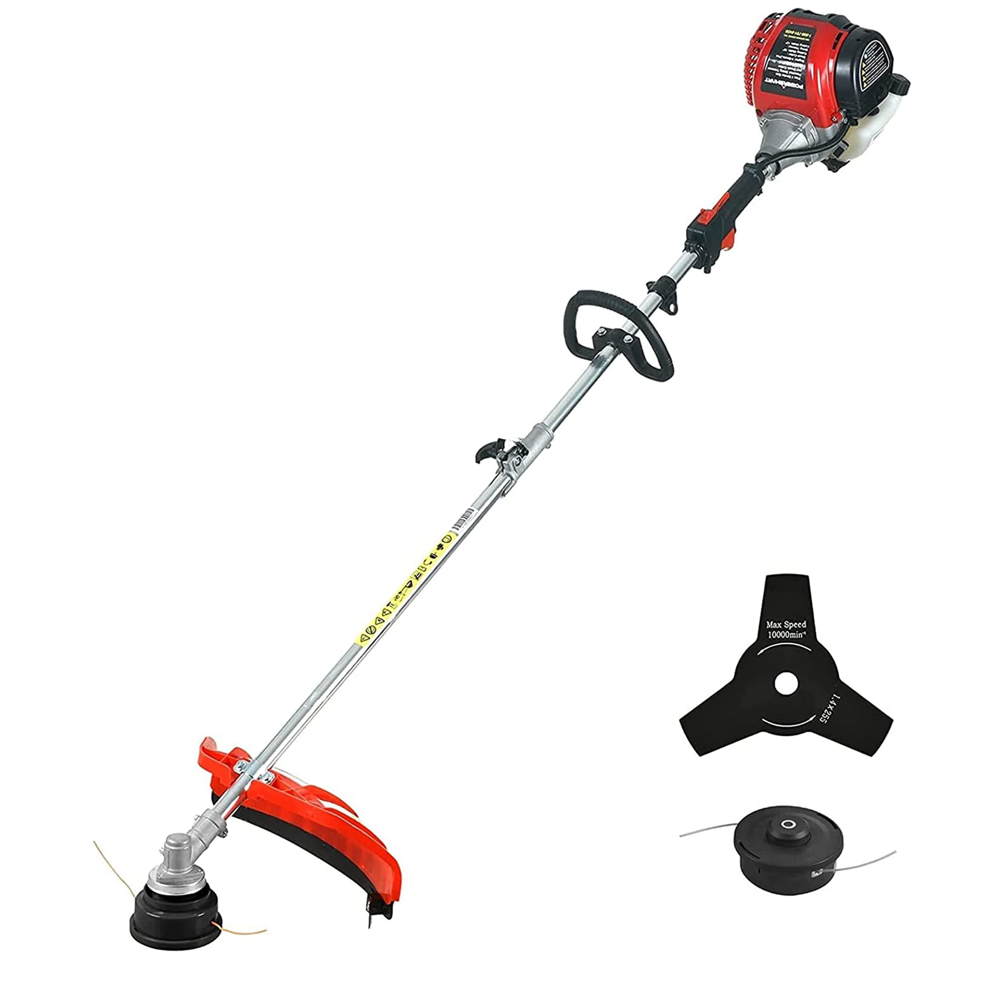 Cordless Weed Eater, Gas Powered String Trimmer with 2 Cutting Modes, 4