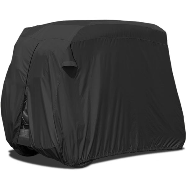 North East Harbor Waterproof Superior Black Golf Cart Cover Covers for Club Car, EZGO, Yamaha