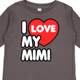 thumbnail image 4 of Inktastic I Love My Mimi Boys or Girls Long Sleeve Toddler T-Shirt, 4 of 5
