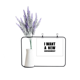 thumbnail image 1 of Quiero un nuevo entorno Tarjeta de jarrón de lavanda artificial, 1 of 3
