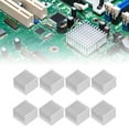 thumbnail image 3 of Cooling Fins, Easy To Install 40x40x30mm Wear Resistant Aluminum Heat Radiator  for Power Module for Electronics Without Adhesive,With Adhesive, 3 of 7