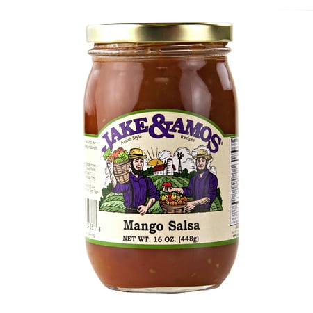 Jake & Amos Mango Salsa 16 oz. Jar (2 Jars)