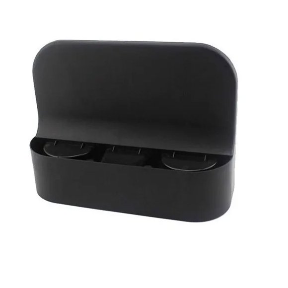 Organizador Portavasos Asiento para Bebidas y Celular Negro HappyWare Portavasos