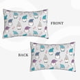 thumbnail image 2 of Naloa cute winter Gnome Pillowcase, Throw Pillowcase, Wrinkle-Free, Stain-Resistant with Hidden Zipper for Bedroom Sofa-20"x30", 2 of 6