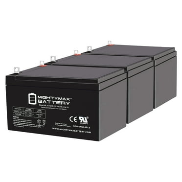 ML15-12NB 12V 15AH Replacement Battery Compatible with Luyuan PB601 HZH5-660BT Ebike - 3 Pack
