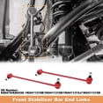 thumbnail image 3 of No.K80478 2pcs Enlaces de Barra Estabilizadora Delantera para VW Jetta Golf Beetle CC Tiguan Golf para Audi A3 Q3 TT Kit de Suspensión, 3 of 7