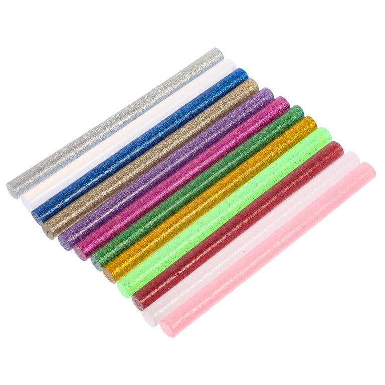130pcs Colored Hot Glue Sticks DIY Sealing Hot Glue Sticks for Handcrafts 