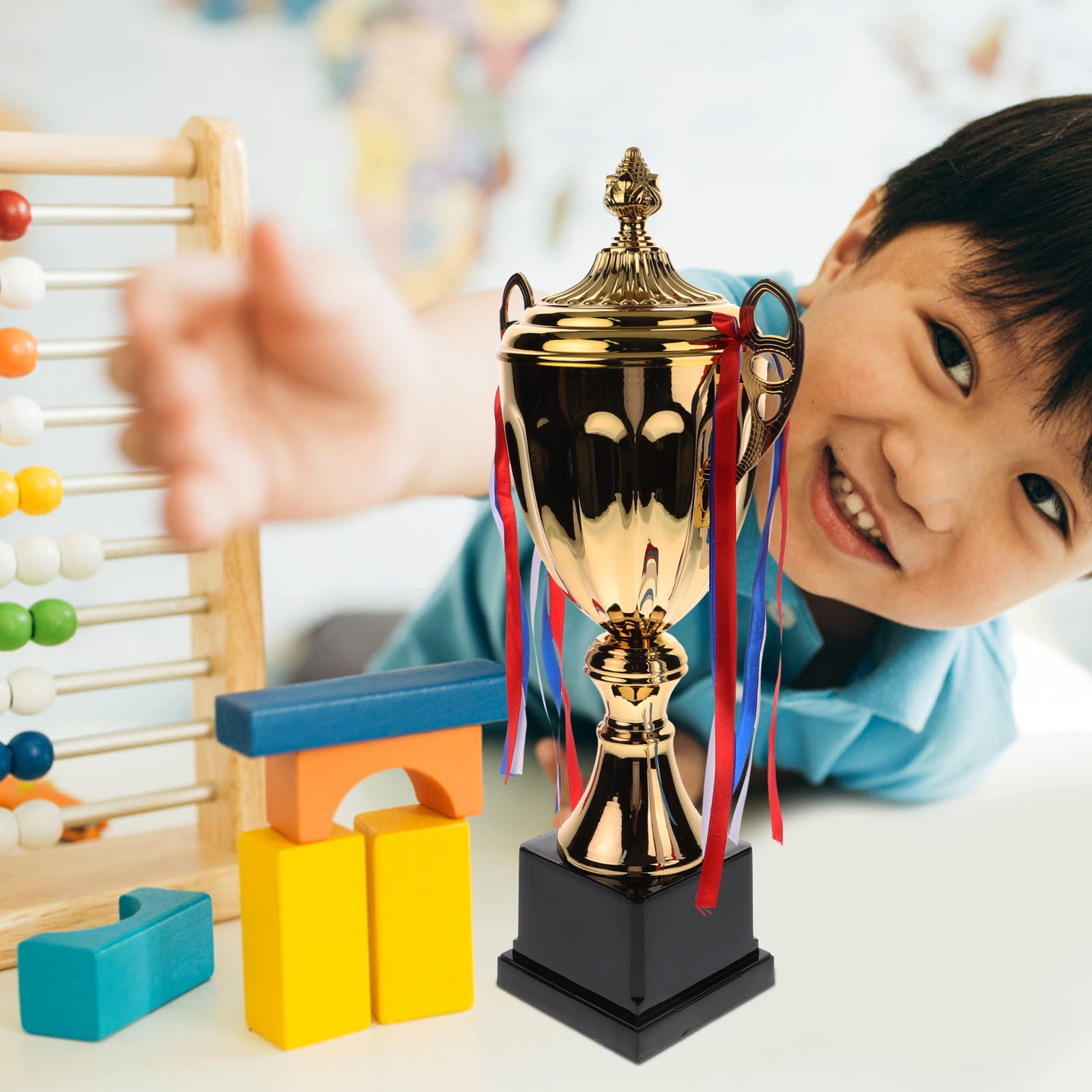 LOLIPPYY Metal Sports Award Trophy for Winners - 1 Piece Event Prize Medal for Athletic Achievement
