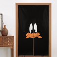thumbnail image 4 of Cortinas opacas con diseño de pato Lucas para decoración del hogar, cortinas aislantes para ventanas, dormitorios y salas de estar, 4 of 7