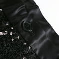 thumbnail image 3 of Men Fashion Sequin Party Half shorts Pants Slim Fit Sparkly Summer Straight Leg Shorts, 3 of 7
