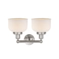 thumbnail image 2 of 616-2W-SN-G71 Innovations Lighting Bell - 2 Light Bath Vanity In Industrial Style-10 Inches Tall and 15.5 Inches Wide-Brushed Satin Nickel, 2 of 2