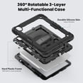 thumbnail image 3 of Funda Protectora para iPad Air de 11 Pulgadas M3 (2025) / M2 (2024), iPad Air 5ª / 4ª Gen 10.9 Pulgadas - Negro, 3 of 9