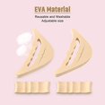 thumbnail image 3 of 4 Pairs Adjustable Shoe Filler Unisex Oversized Shoe Inserts, Big Foot Cap Foot Protectors for Large Shoes, 3 of 5