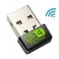thumbnail image 1 of USB WiFi Adapter for PC, Wireless Network Adapter for Desktop - WiFi Dongle Compatible with Windows 10/7/8/8.1/XP/ Mac OS 10.9-10.15 Linux Kernel 2.6.18-4.4.3, 1 of 6
