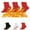 Red, variant on under 5.00 LYXSSBYX Fuzzy Socks for Women Hot Sale Self-heating Socks Comfortable Stretch Durable Massage Warm And Cold-resistant Cotton Socks 3PC