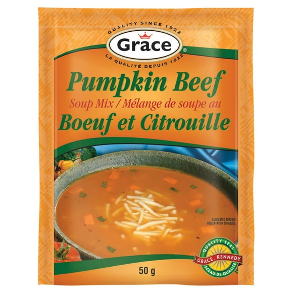 Grace Pumpkin Beef Soup, 50g Bag, Grace Pumpkin Beef Soup, 50g Bag