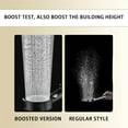 thumbnail image 4 of PRETXORVE Shower Head, 5-Speed Booster Shower Home Shower Booster Sprayer Bathroom Shower Heads, 4 of 5